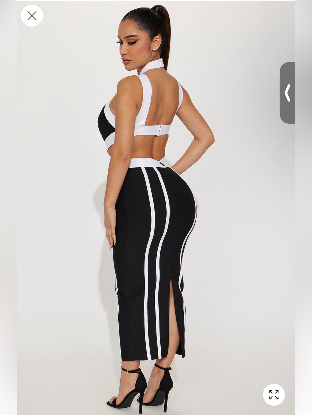 Fashion Nova Bandage Dress - Picture 4 of 5